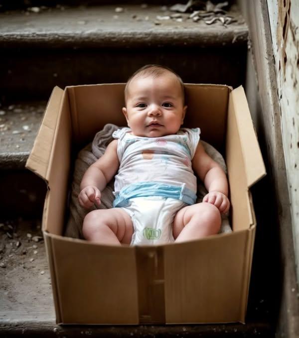 „Alo, ambulanța? Eu… eu am găsit un copil în scara blocului. Cred că l-a lăsat cineva acolo. Vă rog, veniți cât mai repede.”