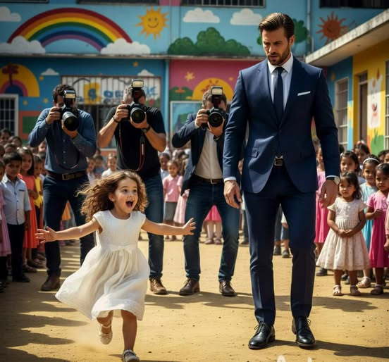 Milioner odwiedza dom dziecka, i nagle jedna dziewczynka rzuca mu się w ramiona, wołając słowa, które wszystkich wprawiają w osłupienie:— Tato!