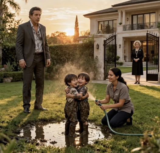 Nikt nie potrafił sobie poradzić z dziećmi milionera… dopóki nowa niania nie zrobiła tego.