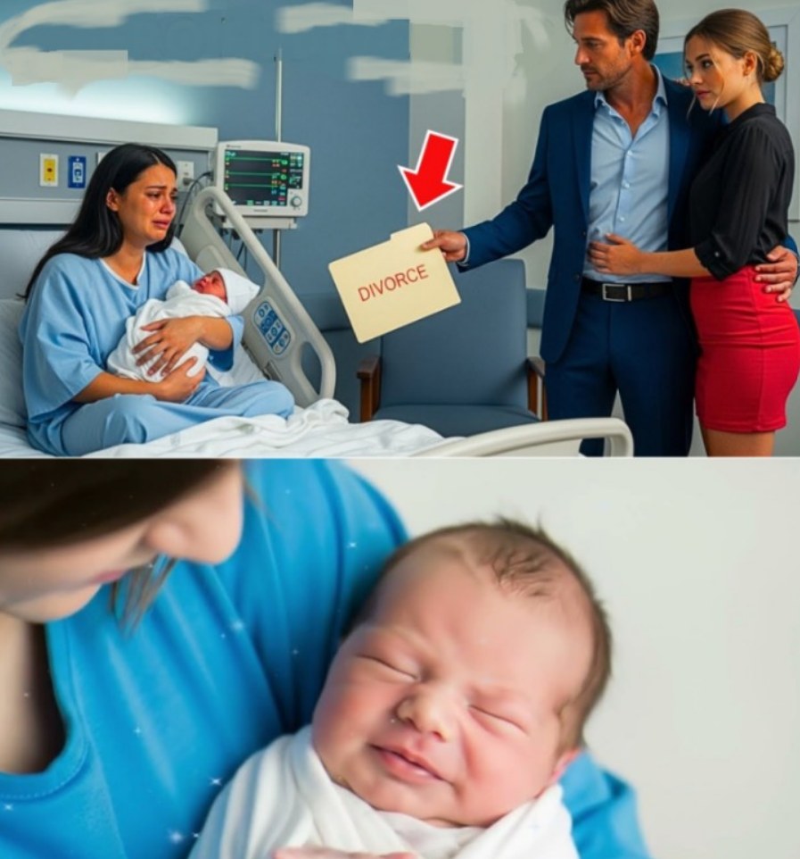 Ea tocmai născuse, când soțul ei a apărut brusc și a zis că vrea divorț — pentru o altă femeie.