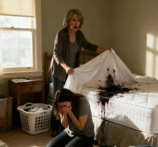 O mireasă tânără schimba așternuturile în fiecare zi, până când soacra a ridicat plapuma și a văzut sângele de dedesubt…