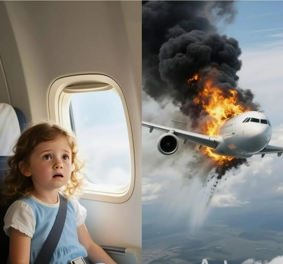 Toți credeau că avionul o să se prăbușească din clipă în clipă… până când o fetiță a făcut ceva de neimaginat.
