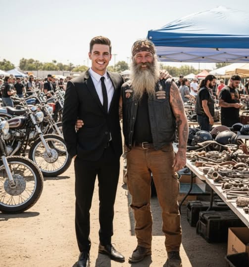 Motociclistul care m-a crescut nu era tatăl meu. Era un mecanic bătrân, murdar, care m-a găsit dormind în containerul lui de gunoi, în spatele atelierului, când aveam paisprezece ani.