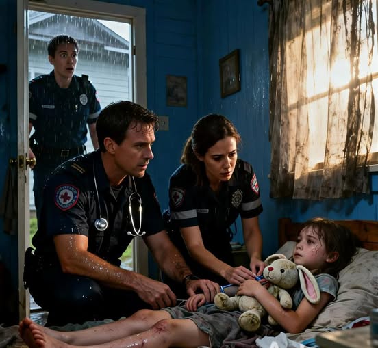 Fetița mică sună la 911 și spune:— Nu pot să-mi lipesc picioarele.Ceea ce au descoperit medicii mai târziu i-a făcut pe toți să plângă…