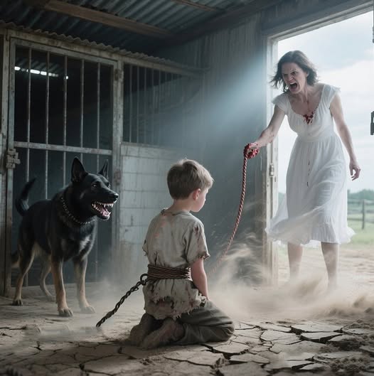 Băiatul îndura bătăile mamei vitrege zi de zi, până într-o zi, când un câine de serviciu a făcut ceva ce i-a făcut pielea de găină tuturor.