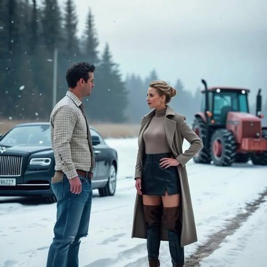 Millionärin bittet arme Bäuerin um Hilfe, nachdem ihr Auto eine Panne hat!