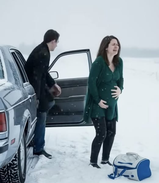 În drum spre petrecerea de ziua soacrei mele, mi s-a rupt apa. Soțul meu era furios.