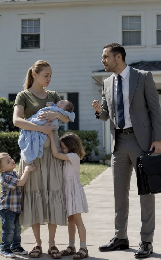 Ein reicher Mann hat seine Frau und Kinder einfach wie Dreck rausgeschmissen, als wären sie nichts wert.