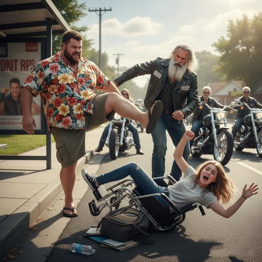 „Dă-te din drum, neputincioaso!” — a urlat huliganul și a împins fata cu dizabilități atât de tare, încât aceasta a căzut chiar în stație. Apoi pe lângă ei au trecut 99 de motocicliști și au văzut totul…