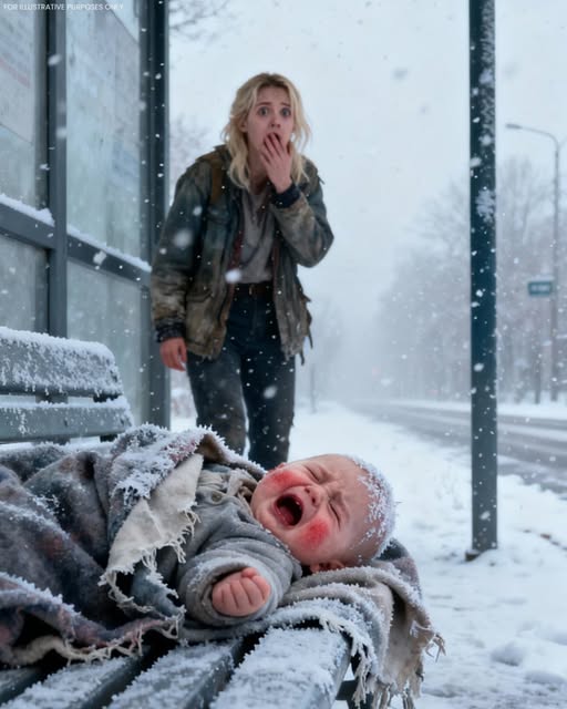 Eu sunt o mamă singură, obosită până în măduva oaselor, lucrez ca femeie de serviciu. În drum spre casă, am găsit la o stație de autobuz înghețată un nou-născut abandonat.