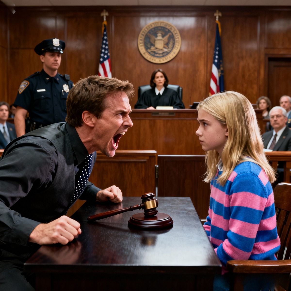 „Mein Mann wollte mir unsere Kinder wegnehmen – bis unser 6-jähriges Kind vor Gericht sein Geheimnis ausplauderte …“