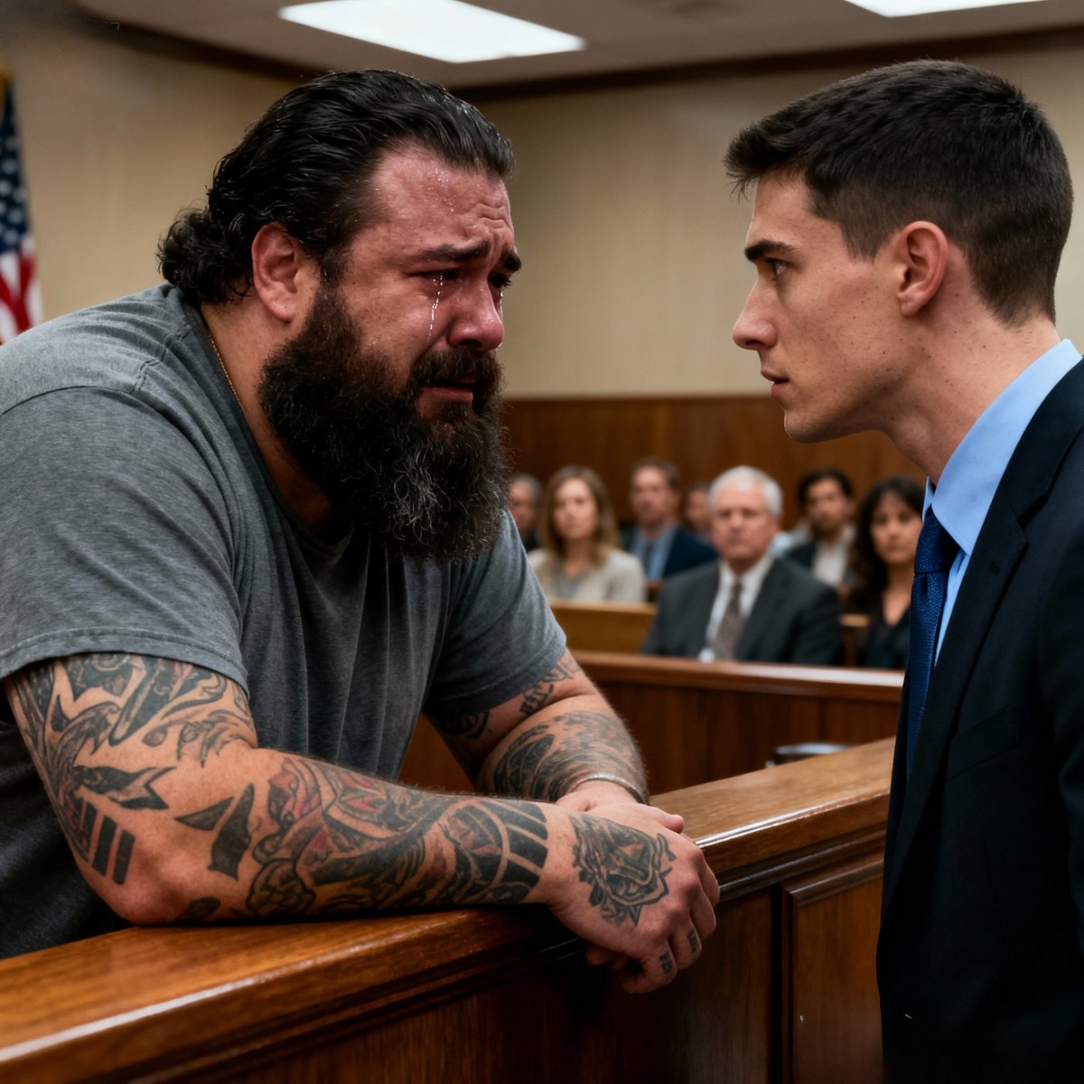 Der Typ, der mich großgezogen hat, war nicht mein leiblicher Vater.