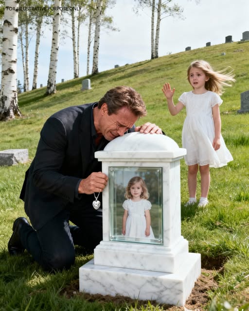 Ich kniete am Grab meiner Tochter, und meine Frau flüsterte: „Du musst sie loslassen.“