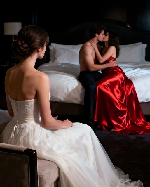 Es war unsere Hochzeitsnacht.