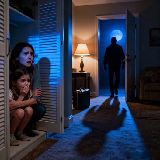 Mein Mann kam angeblich früher von seiner Geschäftsreise nach Hause.Es klopfte an der Tür, und ich hörte: „Ich bin zu Hause!“