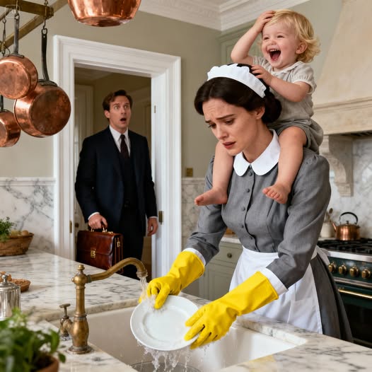 Milioner wrócił do domu wcześniej niż zwykle i o mało nie zemdlał na widok tego, co zobaczył.