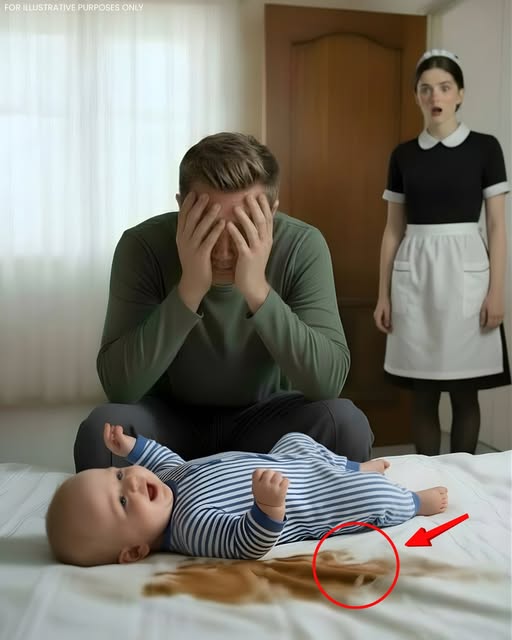 Die arme Haushaltshilfe ging nach oben, um herauszufinden, warum das Kind ununterbrochen schrie – und was sie sah, brachte sie völlig aus dem Gleichgewicht.