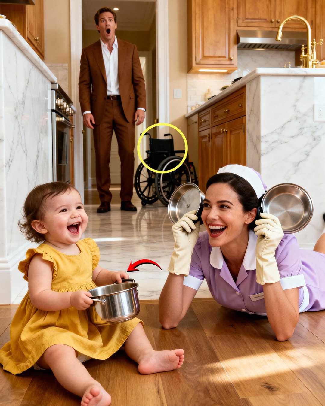 BIZNESMEN instaluje ukryte kamery, aby chronić swoją sparaliżowaną córkę — AŻ ZOBACZY, co POMOC DOMOWA robi z nią W KUCHNI…
