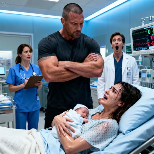 Mój mąż spojrzał na noworodka zaraz po porodzie i z kpiącym uśmiechem powiedział:— Trzeba zrobić test DNA, żeby mieć pewność, że to moje dziecko.