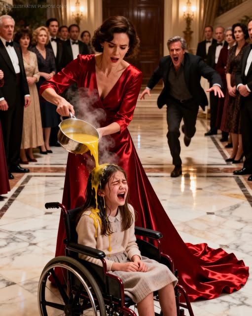 Meine Stiefmutter hat mir kochend heiße Suppe übergeschüttet, weil ich ihr Fest ruiniert habe … Und dann kam mein Vater nach Hause. Was er getan hat, hat alle schockiert …