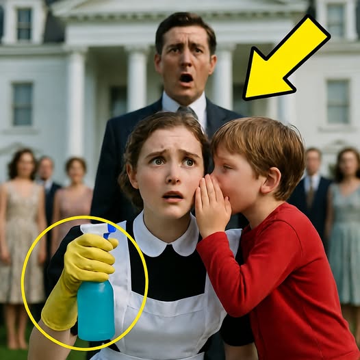 „Wer meinen Sohn zum Sprechen bringt – heiratet mich!“ – verkündete ein Millionär… und ein Mitarbeiter überraschte alle.