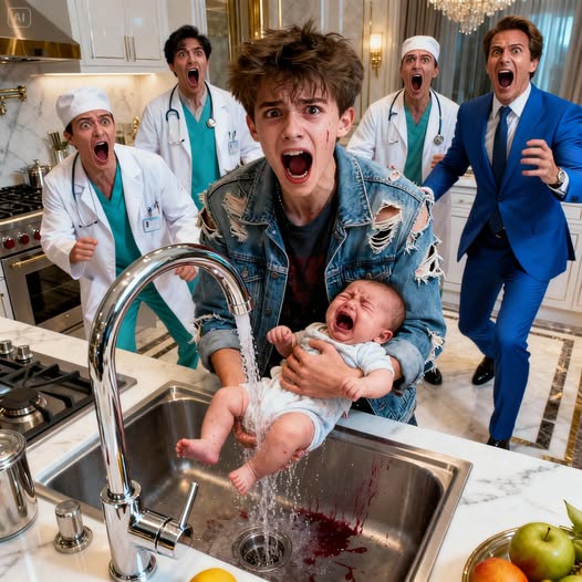 „18 lekarzy nie mogło uratować syna miliardera… aż biedny chłopiec zrobił niemożliwe”.