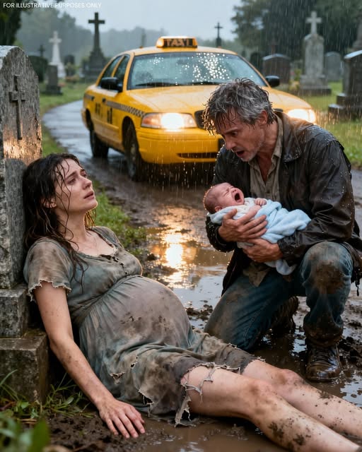 Der Taxifahrer hat einer Milliardärin auf dem Friedhof geholfen, ihr Kind zu bekommen. Zehn Jahre später kam ein kleines Mädchen zurück – und brachte alle zum Staunen.