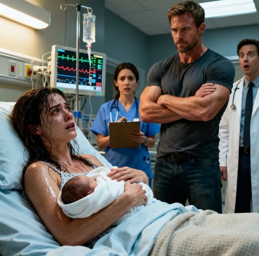 Gleich nach der Geburt schaute mein Mann das Neugeborene an und sagte mit einem schiefen Grinsen:— Wir sollten einen DNA-Test machen. Nur um sicherzugehen, dass er wirklich von mir ist.