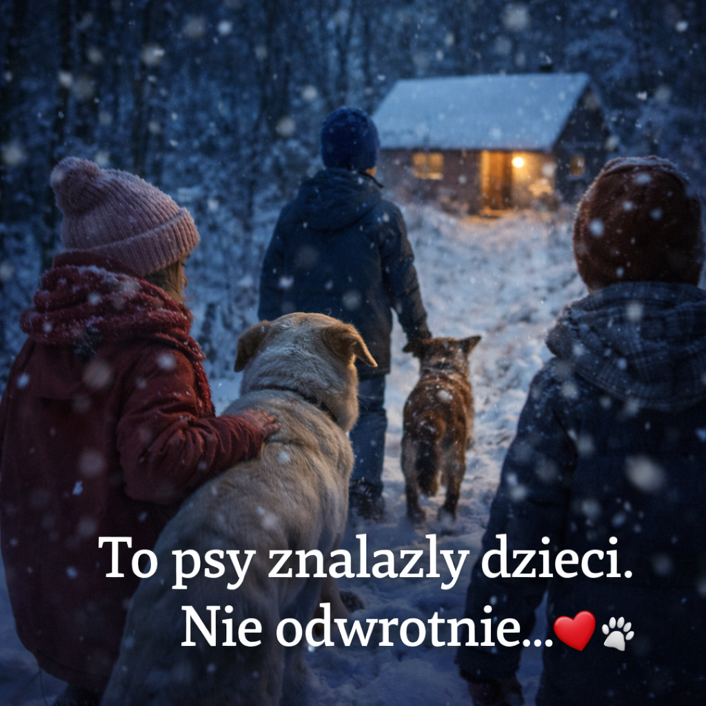 „Te psy przyszły tej nocy nie po jedzenie… lecz po ratunek”
