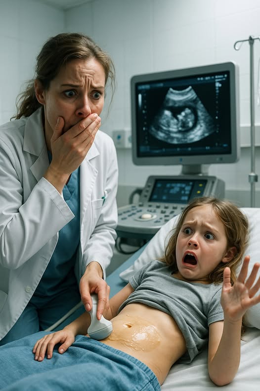 Mała dziewczynka skarżyła się na ból brzucha po weekendzie spędzonym u ojczyma — a lekarz, gdy zobaczył obraz, od razu wezwał karetkę…