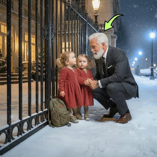 Миллионер останавливается на заснеженной улице… и не может поверить своим глазам.