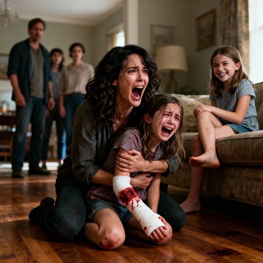 Na rodzinnych posiadówkach zobaczyłam swoją czteroletnią córkę skuloną w kącie, całą we łzach.