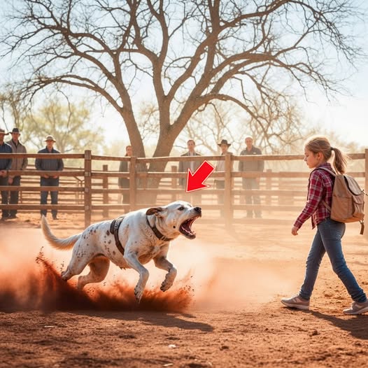 Nikt nie potrafił poskromić tego dzikiego policyjnego psa — aż do chwili, gdy mała dziewczynka zrobiła coś kompletnie szokującego.