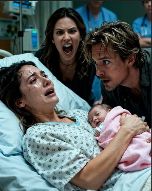 Odpowiedziałam: „Właśnie urodziłam — nigdzie nie pójdę”. Po pół godziny wpadł do mojego pokoju w panice…