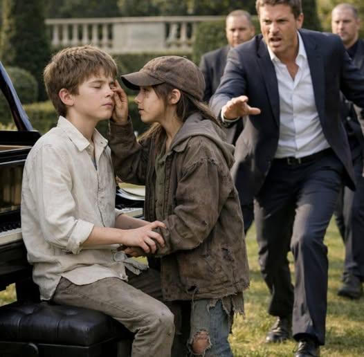 Syn milionera żył w kompletnej ciemności — aż biedna dziewczyna zrobiła coś z jego oczami, co zszokowało wszystkich.