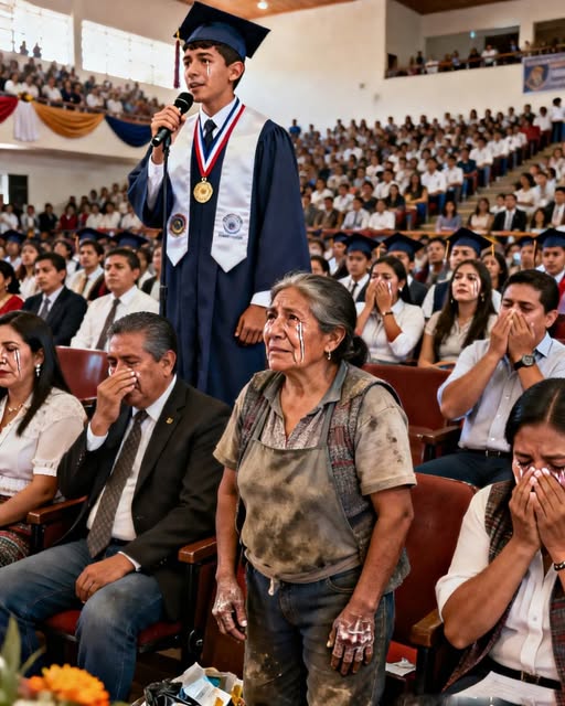 „Śmiali się ze mnie, bo jestem synem śmieciarza. Ale na zakończeniu powiedziałem tylko jedno zdanie… i wszyscy zamilkli i zaczęli płakać.”