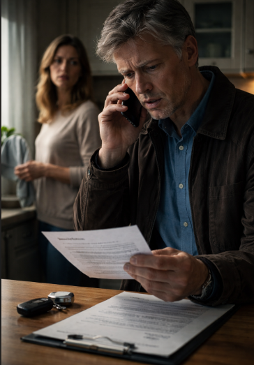 — Tocmai ți-am vândut mașina, — a spus soția calm, fără să se oprească din spălat ceașca.