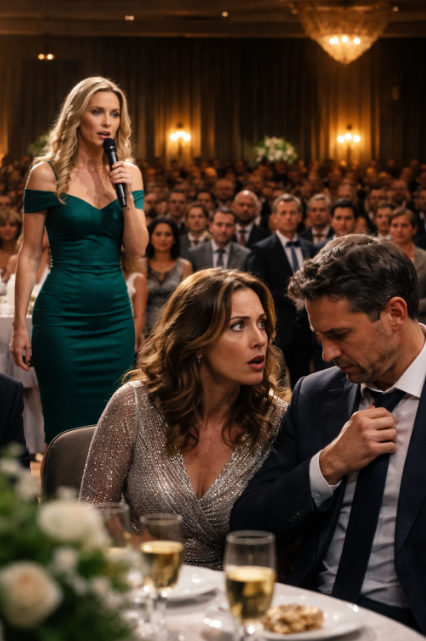 „La aniversarea soțului meu, prezentatorul a spus brusc: «Iar acum, cuvântul primei lui soții»”