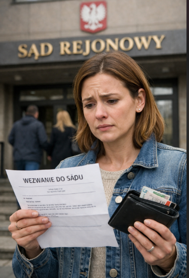 Oddała znaleziony portfel — a tydzień później dostała wezwanie do sądu