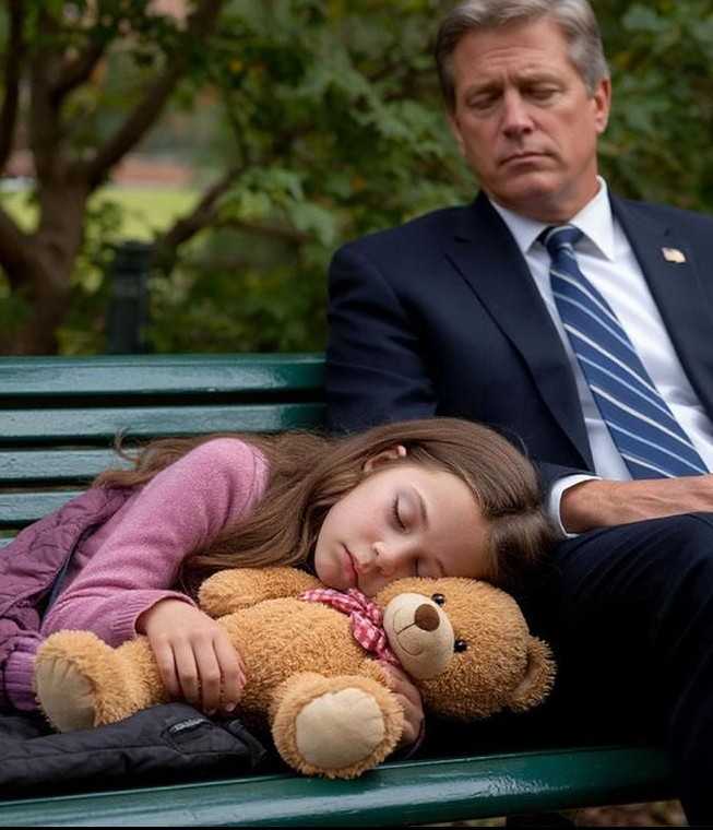 Biedna dziewczynka każdej nocy śpi na ławce. Bogacz dowiaduje się dlaczego — i nie może powstrzymać łez!