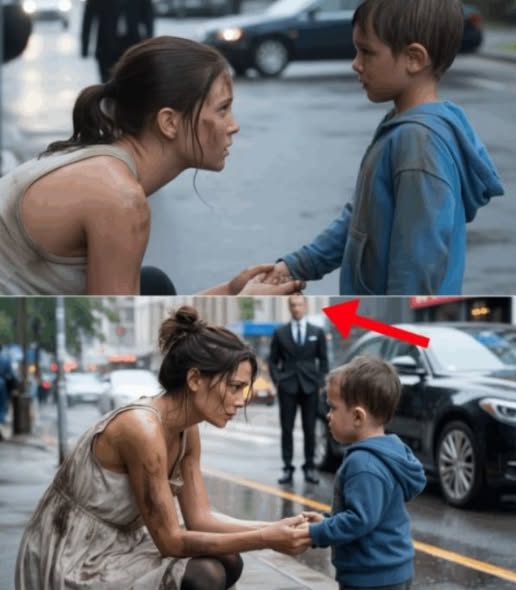 O femeie fără adăpost ajută un băiețel, fără să știe că acesta este fiul unui milionar. Când tatăl său descoperă acest lucru, ia o decizie care îi va schimba viața pentru totdeauna.