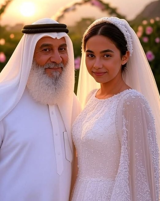 Kiedy miała 19 lat, wyszła za mąż za 75-letniego szejka. Ale to, co wydarzyło się w pierwszą noc po ślubie, wstrząsnęło wszystkimi…