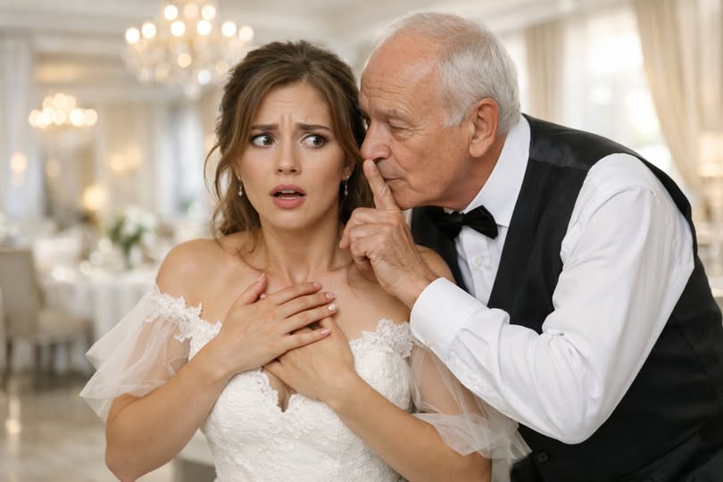 Panna młoda wyszła do toalety dosłownie na parę minut, kiedy kelner nachylił się do niej i prawie szeptem powiedział:— Nie pij ze swojego kieliszka.