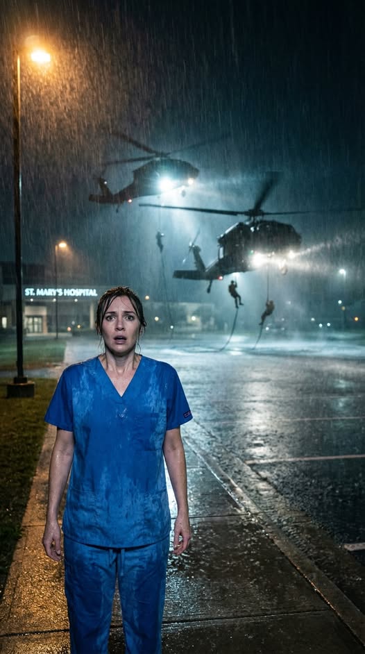 Jej dali wypowiedzenie, wysłali do domu w deszczu — zanim niebo nie pękło, a żołnierze nie zażądali jej nazwiska.