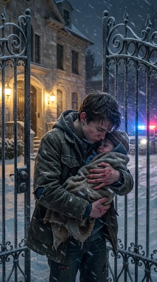 Przez zamieć i syreny niósł dziecko do drzwi swojej zakazanej przeszłości, trzymając się ostatniej nadziei…