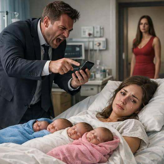 Krzyczał na nią tuż przy łóżeczku z niemowlakami… Ale po minucie wydarzyło się coś, co sprawiło, że wszyscy zamilkli.