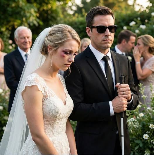 Назвали меня «монстром» на моей собственной свадьбе… а потом мой «слепой» жених шепнул в темноте: «Посмотри на меня. Я не слепой». То, что он сказал потом, просто разорвало меня на куски.