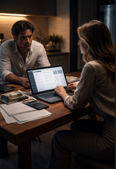 „Ești obligată să stai acasă. Eu te întrețin.”