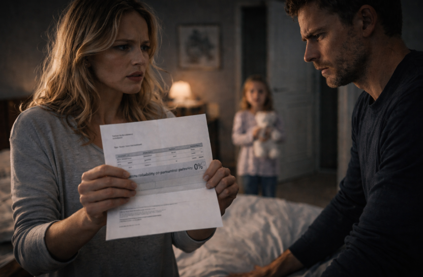 „Am găsit un test ADN în sertarul soțului meu — și nu era pentru copilul nostru”