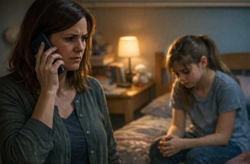 Zobaczyła to na klasowym czacie szybciej, niż córka zdążyła wrócić do domu.